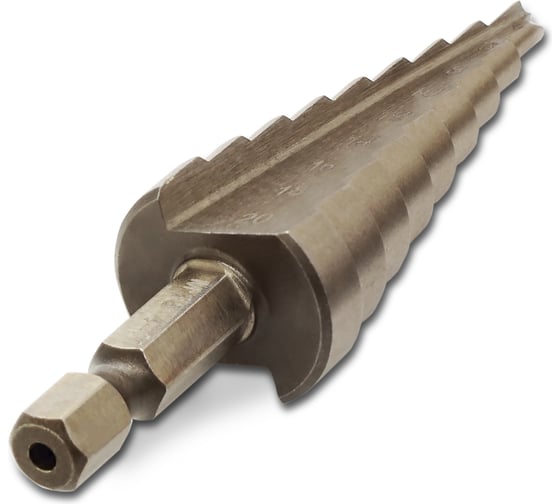 Сверло ступенчатое WÖRB WORB HSS-STEP-CO4-20 (4-20мм, 9 ступеней) 20001420N1
