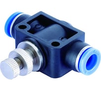 Фитинг-дроссель (пневмодроссель) цанговый 12 мм SHPI SCF 12