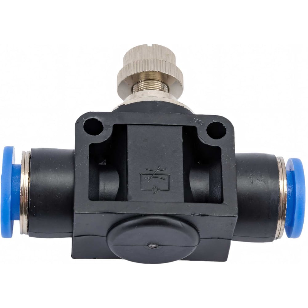 Фитинг-дроссель (пневмодроссель) цанговый 10 мм SHPI SCF 10 - выгодная ...