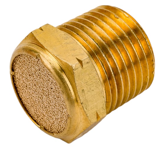 Фитинг-глушитель (пневмоглушитель) M1/2" компактный SHPI BV-48