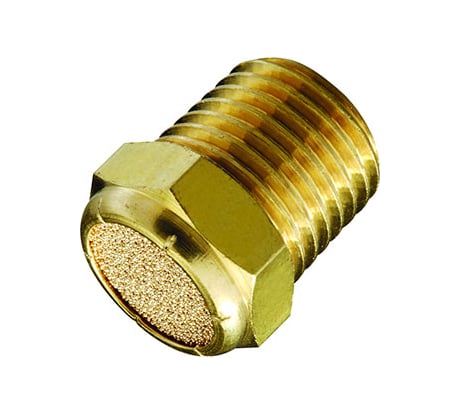 Фитинг-глушитель (пневмоглушитель) M3/8" компактный SHPI BV-38