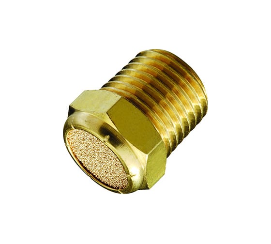 Фитинг-глушитель (пневмоглушитель) M3/8" компактный SHPI BV-38 1