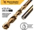 Сверло по металлу RENNBOHR DYNAMIC-TIN CARD 1.5x40 мм, HSS-TIN, Р6М5, 2 шт/уп 667015 2