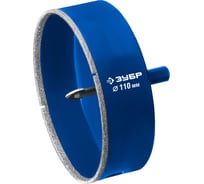 Алмазная коронка ЗУБР Профессионал АГК 110 мм ЗУБР 29850-110