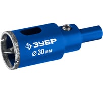 Алмазная коронка ЗУБР Профессионал АГК 30 мм 29850-30