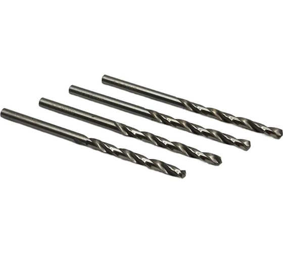 Сверло ц/х TORNERI 3.8 мм Р6М5 шлифованное А1 042428