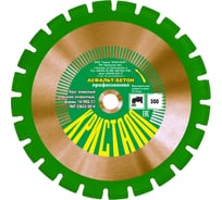 Круг алмазный сегментный 1A1RSS/C1 по асфальту, бетону (300х3х25.4/20 мм) Кристалл 14301
