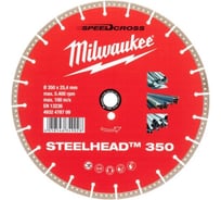 Диск алмазный STEELHEAD 350 (RU) 350х25.4 мм Milwaukee 4932478709