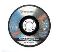 Диск зачистной KRONABRASIV 125х6.0х22.23 ECO, сталь 209101K