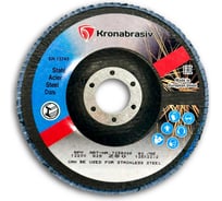 Круг лепестковый торцевой KRONABRASIV Typ G29 125х22,23 Z80 725 800К