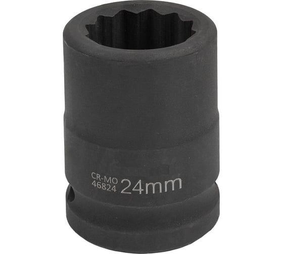 Головка ударная Forsage 24мм, 12 граней, 3/4" F-46824(27104)
