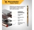 Сверло по металлу Rennbohr DYNAMIC-TIN CARD 2.5x57 мм, HSS-TIN, Р6М5, 2 шт/уп 667025 6