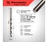 Сверло по металлу RENNBOHR DYNAMIC LONG CARD 5.5x139 мм, HSS-G, P6M5, 1шт/уп 669055 4