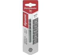 Сверло по металлу RENNBOHR DYNAMIC CARD 3.5x70 мм, HSS-G, P6M5, 2шт/уп 675035