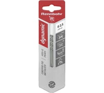 Сверло по металлу RENNBOHR DYNAMIC CARD 2.5x57 мм, HSS-G, P6M5, 2шт/уп 675025