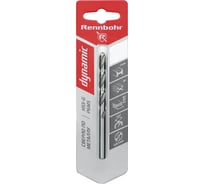 Сверло по металлу RENNBOHR DYNAMIC CARD 6.5x101 мм, HSS-G, P6M5, 1шт/уп 675065