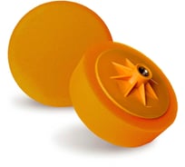 Полировальник средний ZIPLAB оранжевый, 150мм, толщина 50мм, крепление М14, 90506