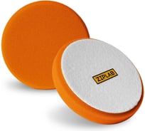 Полировальник средний ZIPLAB оранжевый, 150мм, толщина 25мм, на липучке, 90502