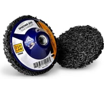 Диск Clean Strip Black ZIPLAB для удаления ЛКП, на оправке М14, 100мм, Черный 80310