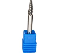 Борфреза (шарошка) по металлу коническая Sinica с закругленным концом L0616M06, тип L, диаметр 6мм, посадочный 6мм 100028