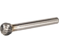 Борфреза (шарошка) по металлу сферическая Sinica D1009M06, тип D, диаметр 10мм, посадочный 6мм 100020