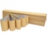 Полоски шлифовальные абразивные CERAMAX GOLD 70*420мм без отверстий, P240, 50 шт. 1CRX1132 1