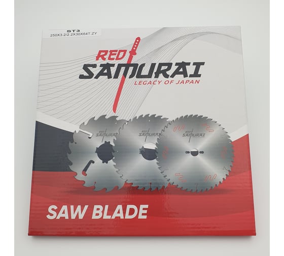 Пильный диск RED SAMURAI 250x30x3,2/2,2, z64 WZ TPRS0000533