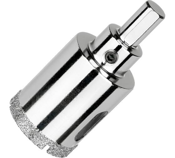 Коронка алмазная по керамограниту и керамике с центрирующим сверлом 32 мм Diamond Industrial DIDCSC032