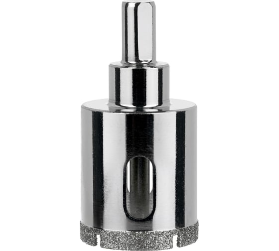 Коронка алмазная по керамограниту и керамике с центрирующим сверлом 35 мм Diamond Industrial DIDCSC035