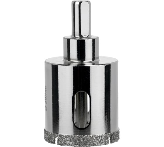 Коронка алмазная по керамограниту и керамике с центрирующим сверлом 38 мм Diamond Industrial DIDCSC038