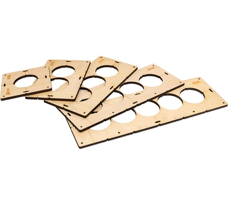 Комплект шаблонов для подрозетников EKF диаметр 68 мм Expert sh-d68-k