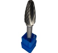 Борфреза (шарошка) по металлу сфероконическая Sinica F1020M06, тип F, диаметр 10мм, посадочный 6мм 100024