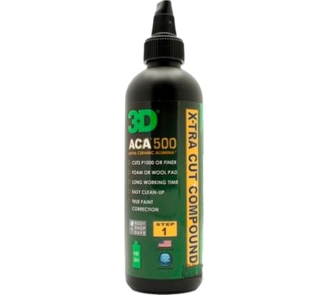Абразивная паста ACA 500 X-TRA Cut Compound 500OZ08 0.24 л 3D 020556