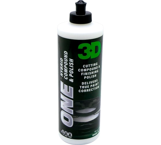 Абразивная паста ONE HYBRID 400OZ16 0.48 л 3D 020534