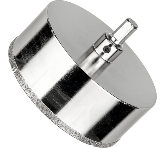 Коронка алмазная по керамограниту и керамике с центрирующим сверлом 100 мм Diamond Industrial DIDCSC100