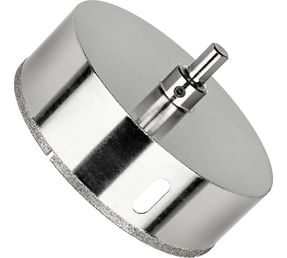 Коронка алмазная по керамограниту и керамике с центрирующим сверлом 120 мм Diamond Industrial DIDCSC120