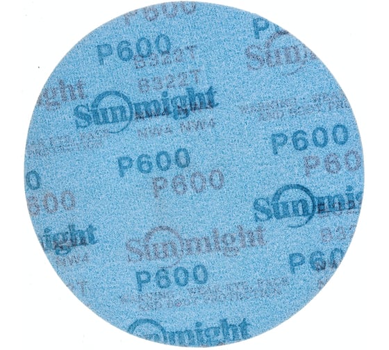 Круг шлифовальный на бумаге B322 (150 мм; без отверстий; Р600) SUNMIGHT 7930091772575