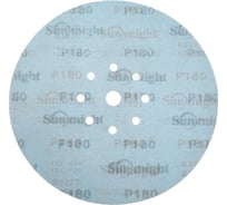 Круг шлифовальный на бумаге B322 (225 мм; 9 отверстий; Р180) SUNMIGHT 7930091773107
