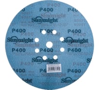 Круг шлифовальный на бумаге B322 (225 мм; 9 отверстий; Р400) SUNMIGHT 7930091773169