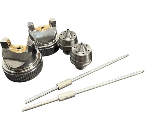 Сопло для краскопульта Pegas pneumatic HVLP827 и ST2008 12,0mm набор 2 комплекта 2743-2