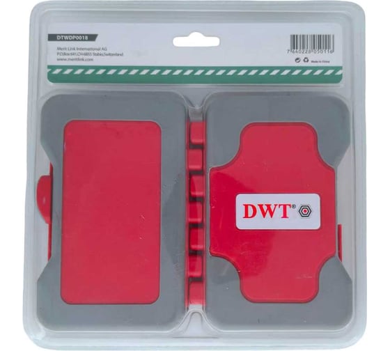 Набор сверл по дереву DWT 3/3.5/4/4.5/5/5.5/6/6.5/7/8/10 мм, HCS DTWDP0018