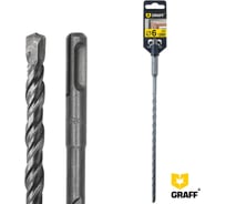 Бур по бетону GRAFF 6х200х260 мм, SDS-plus 6206260