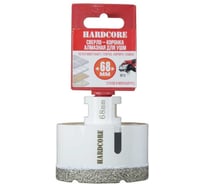 Коронка алмазная Hardcore по керамограниту для УШМ 68 мм, М14 155068