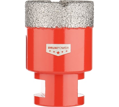 Коронка алмазная по керамограниту P.I.T. 40 мм, M14, сухое сверление, вакуумная пайка AMAS18-0040