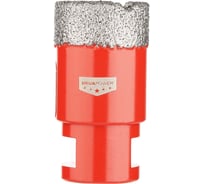 Коронка алмазная по керамограниту P.I.T. 32 мм, M14, сухое сверление, вакуумная пайка AMAS18-0032