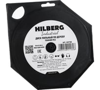 Диск пильный по дереву Industrial (165х30 мм; 24Т; тонкий рез) Hilberg HWT160 17943745