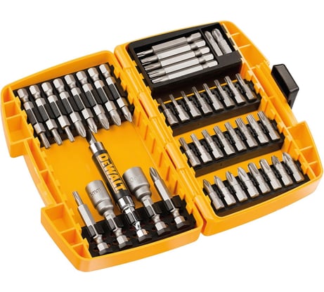 Набор бит в кейсе DEWALT DT71572, ToughCase 45 предметов DT71572-QZ