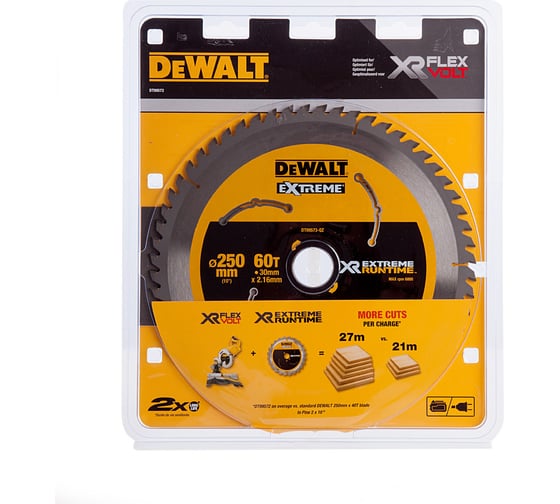 Пильный диск по мультиматериалу, Dewalt 250x30x2.16 мм DT99573 DT99573-QZ