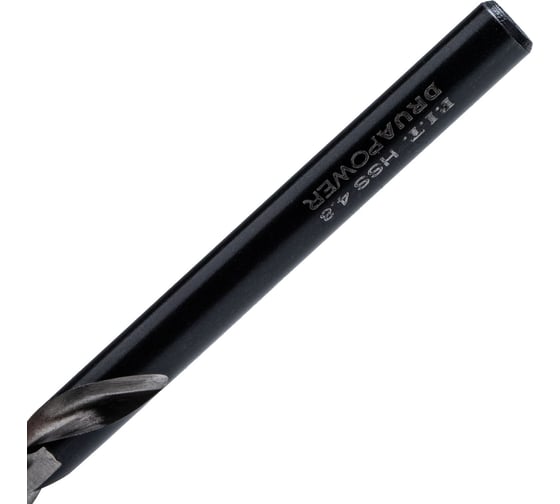 Сверло по металлу самоцентрирующееся P.I.T. серия DRUA HSS, 4.8х86x52 мм, SharkStep AMED16-0004C