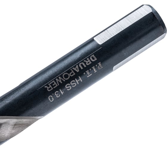 Сверло по металлу самоцентрирующееся P.I.T. серия DRUA HSS, 13х151x101 мм, SharkStep AMED16-0013